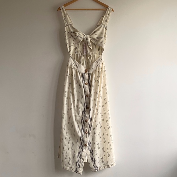 NWT Free People Caldasi Midi Dress - Picture 3 of 8